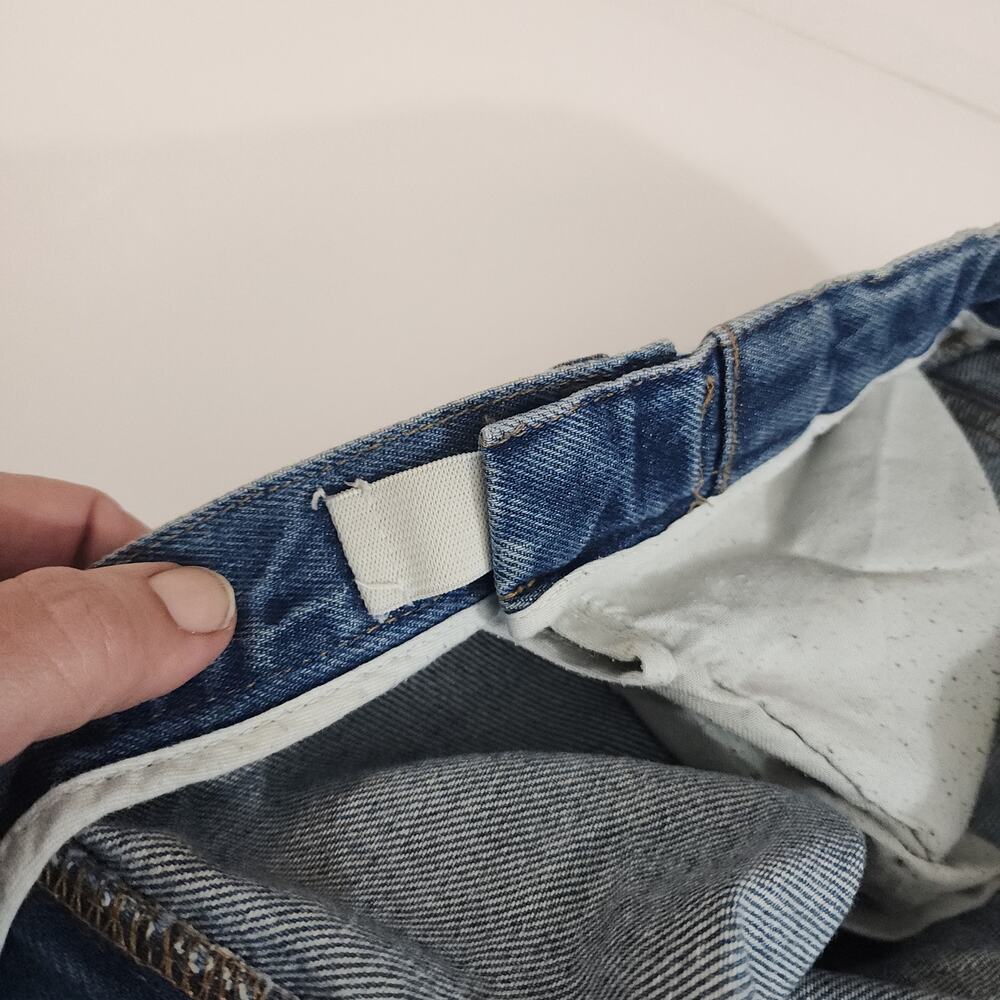 LL Bean Men's Jeans‎ 40x34 Comfort Waist Medium Wash Blue Denim Straight Leg - Picture 8 of 9